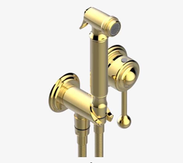Гигиенический душ THG Flore, золото светлое (U5A F30 5840/MBG)