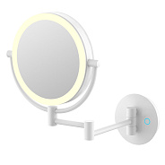 Зеркало настенное с увеличением 5х JAVA S-M222W