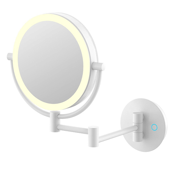 Зеркало настенное с увеличением 5х JAVA S-M222W