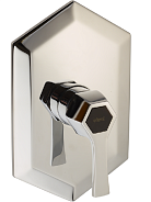 Смеситель для душа Cisal Chérie, Oro/Nero Opaco (CH0030007C)