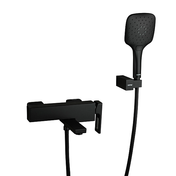 Смеситель для ванны GAPPO G3217-6, черный