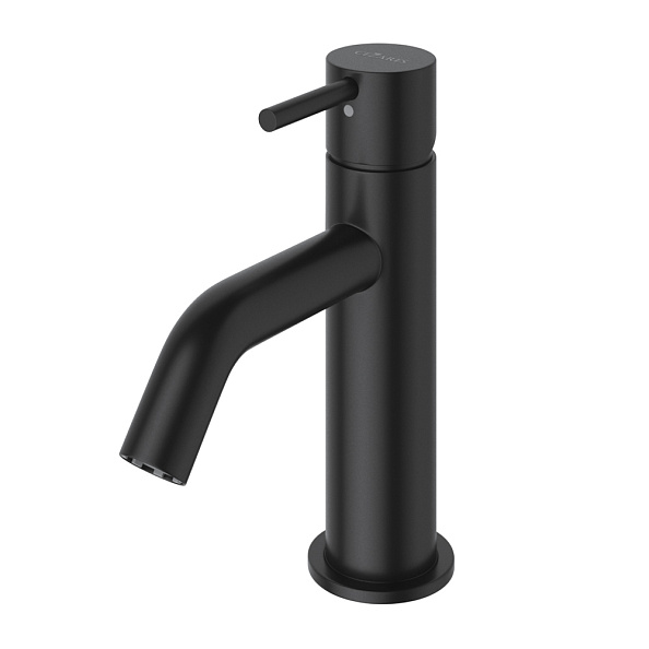 Смеситель для раковины Cezares Leaf, черный матовый (LEAF-LSM2-L-NOP)