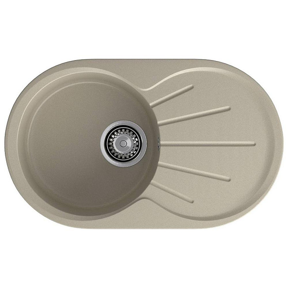 Кухонная мойка GranFest RONDO 750L, терракот