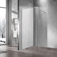 Душевая перегородка Vincea Walk-In (VSW-1H120CL) 1200х2000 мм, хром, стекло прозрачное
