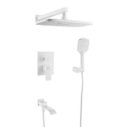 Душевая система встраиваемая Shevanik S4035C, белый