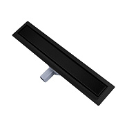 Душевой трап щелевой/под плитку Raglo R652.60.06 600мм, нержавеющая сталь, черный