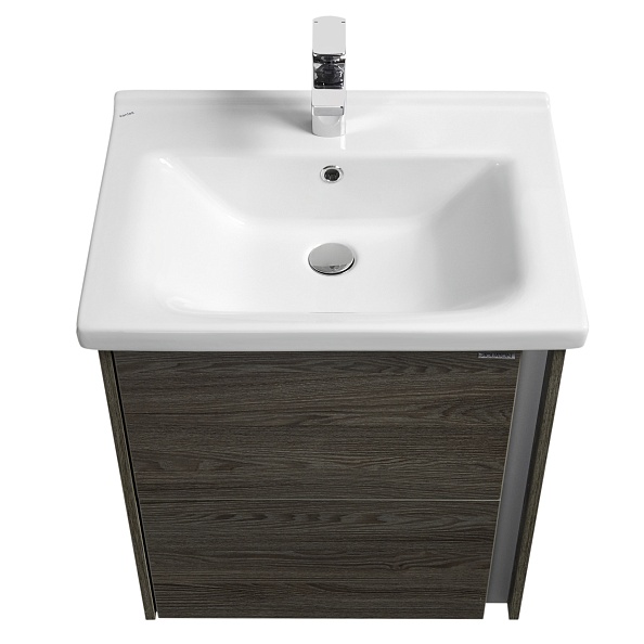 Тумба под раковину Aquaton Стоун 60 грецкий орех (1A231401SXC80)