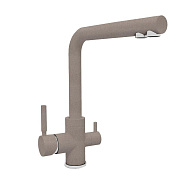Смеситель для кухни с подключением фильтра Florentina АЛЬДО 333.40H.2123.107, песочный