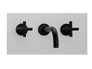 Смеситель для раковины Dornbracht Tara, черный матовый (36.707.892.33)