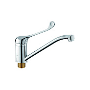 Смеситель для кухни с хирургической ручкой D-Lin D153427, хром