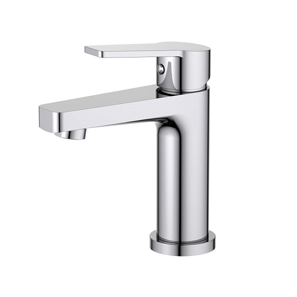 AQ1710CR ЛУГАНО смеситель для раковины 106 без донного клапана