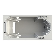 Акриловая ванна Радомир (Fra Grande) Анабель Chrome 170х85, с рамой-подставкой (4-01-2-0-1-420)