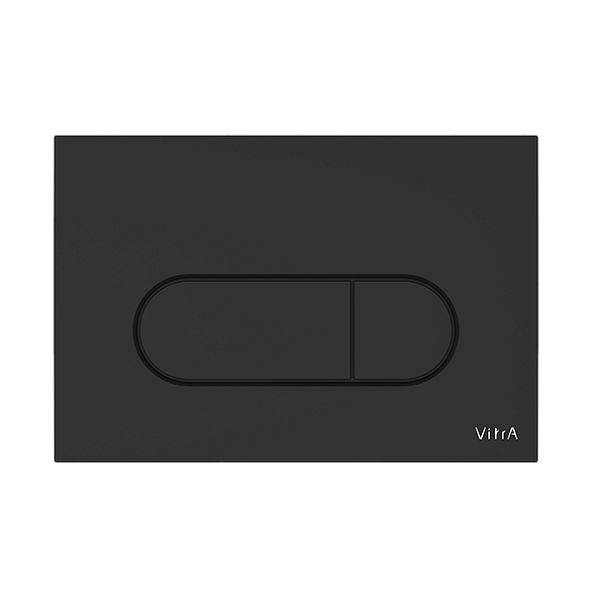 740-2211 Панель смыва Vitra Root Round, мат. черн.