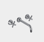 Смеситель для раковины Fima Carlo Frattini Olivia, античная бронза (F5001L/5BR)