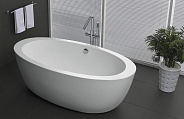 Акриловая ванна BelBagno 170x90, белый (BB67-1700) отдельностоящая