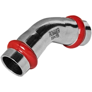 Угольник ROMMER 45°-ВПр 42 из нержавеющей стали прессовой (RSS-0005-000042)