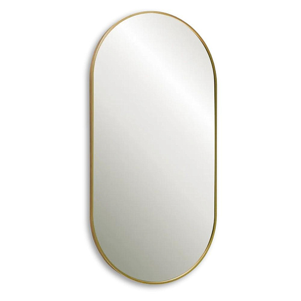 Зеркало Silver Mirrors Aurora 500х1000 (алюм. профиль, цвет золото)