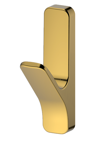 Крючок BELZ брашированное золото (B9009-5)