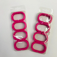 Кольца для шторы в ванную Savol S-YLK002R