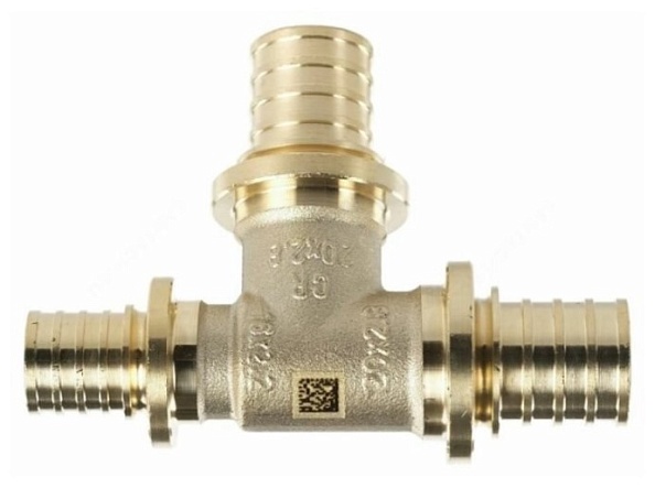 Тройник РЕХАУ с уменьшенным торцевым проходом 25-25-16 MX (11080721001)