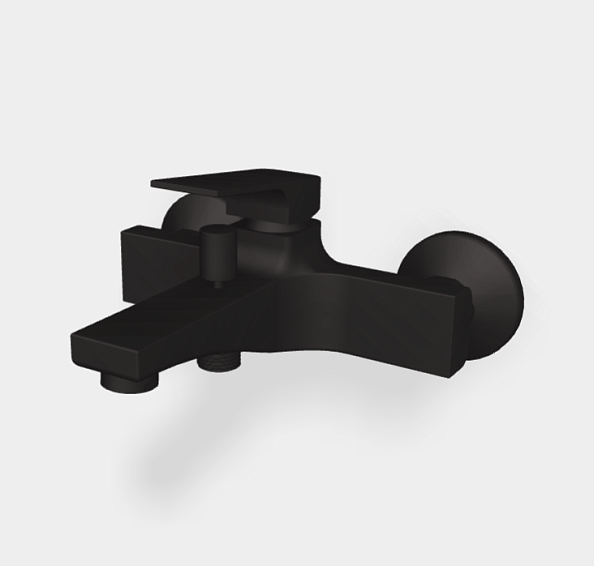 Смеситель для ванны и душа Fima Carlo Frattini Fit, никель брашированный (F3384/1SN)