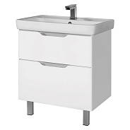Тумба под раковину подвесная/напольная Dreja Q Plus 80 см, белый