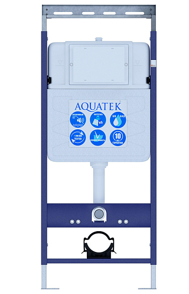 INS-0000010 Aquatek Easy Fix 50 Монтаж рама для подв унитаза1130*500*100+звукоизоляционная прокладка