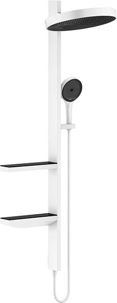 Душевая система Hansgrohe Rainfinity Showerpipe 360 1jet 26842700, матовый белый