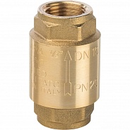 SVC-0011-000020 Клапан обратный Stout 3/4 пружинный муфтовый с металлическим седлом