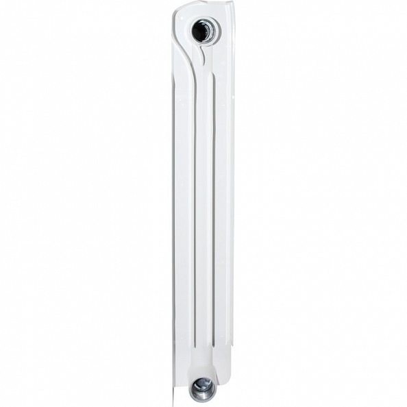 Радиатор алюминиевый Stout Vega 500 8 секций боковое подключение