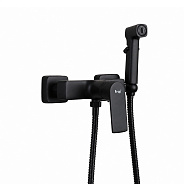 Гигиенический душ со смесителем FRAP F2071-6, черный