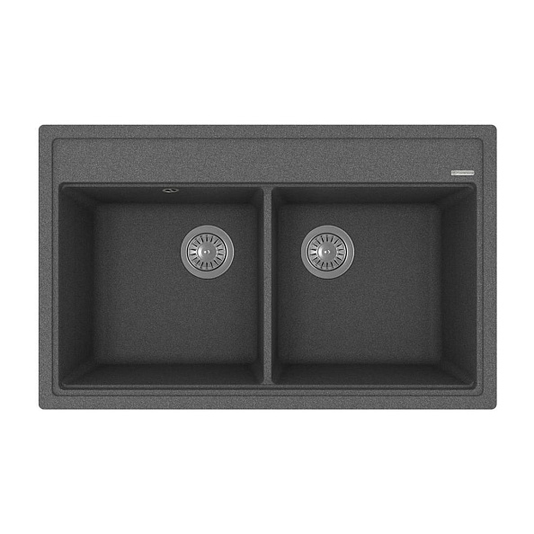 Кухонная мойка Florentina ЛИПСИ 20.370.E0820.102, черный