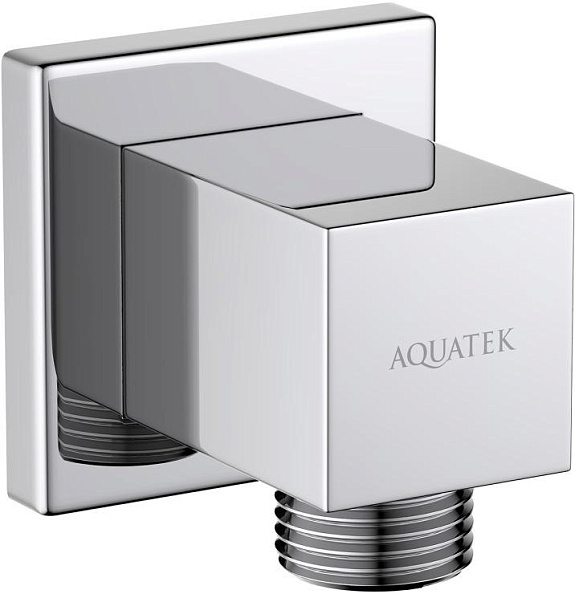 Шланговое подсоединение AQUATEK, хром AQ2458CR