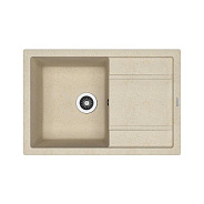 Мойка кухонная иск. камень Флорентина "Липси-760" 760х510 бежевый FG (20.160.D0760.104)