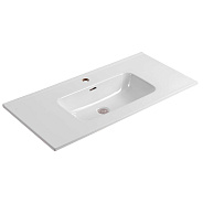 AQ4100-00 мебельная раковина 1000 мм, белый