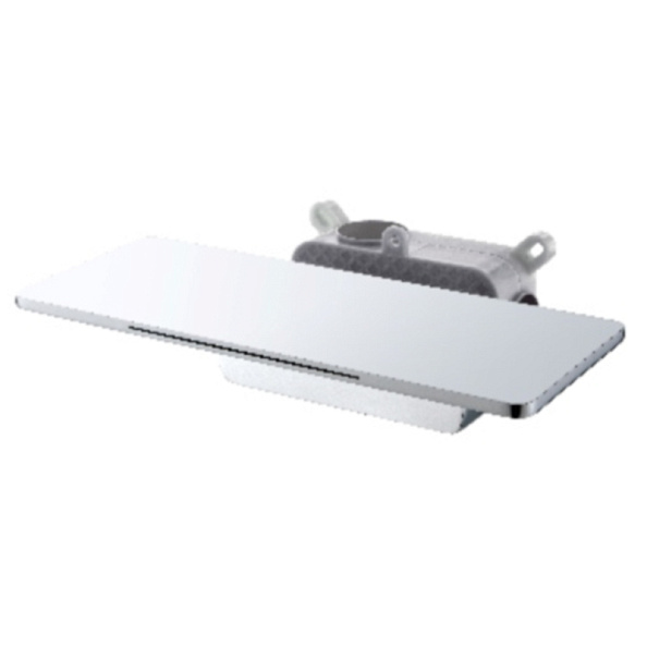 Встраиваемый излив с полкой Raglo R473.62, хром