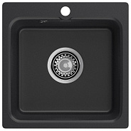 Кухонная мойка GranFest SMART 430, черный