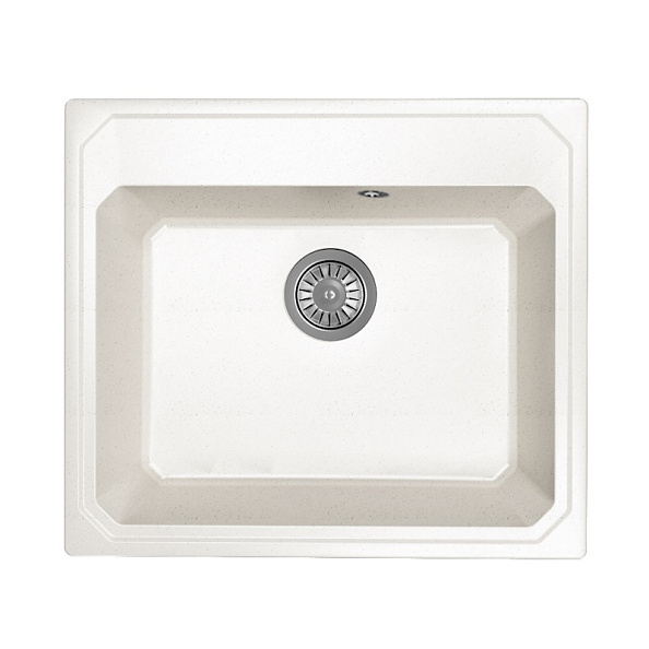 Кухонная мойка Dr. Gans КАРДИНАЛ 29.030.D0570.401, белый