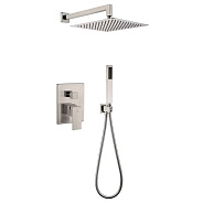 Душевая система встраиваемая (без излива) Grocenberg GB5089NK-3, никель