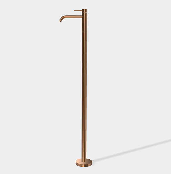 Смеситель для раковины Fima Carlo Frattini Spillo Up, янтарная бронза (F3031/PNZL)