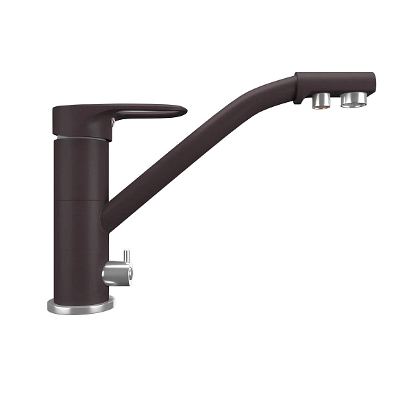 Смеситель для кухни Ulgran UQ-010-06, трюфель