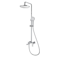 Душевая система Splenka S05.24 для ванны и душа поворотный излив 17 см, хром