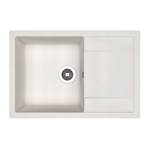 Кухонная мойка Dr. Gans ТЕХНО 25.030.D0760.401, белый