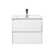База под раковину подвесная BelBagno Kraft 600х500х460 мм, Bianco Opaco (KRAFT-600-2C-SO-BO)