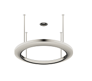 Панель дождевая Dornbracht AQUAHALO, 605х605, платина (41.750.979.08)