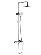 AQ2140CR БЕТТА душевая система (смеситель для ванны) 220мм