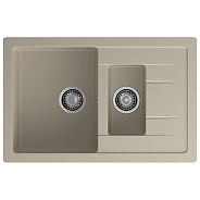 Кухонная мойка GranFest QUADRO 775KL, топаз