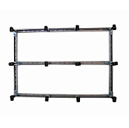 Каркас с ножками для Smc поддона Cezares 1000х900 мм, хром (TRAY-M-AH-100/90-ML)