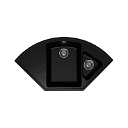 Кухонная мойка Ulgran Quartz Marta 1000-07, уголь