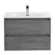 База под раковину подвесная BelBagno Kraft 700х500х460 мм, Cemento Grigio (KRAFT-700-2C-SO-CG)